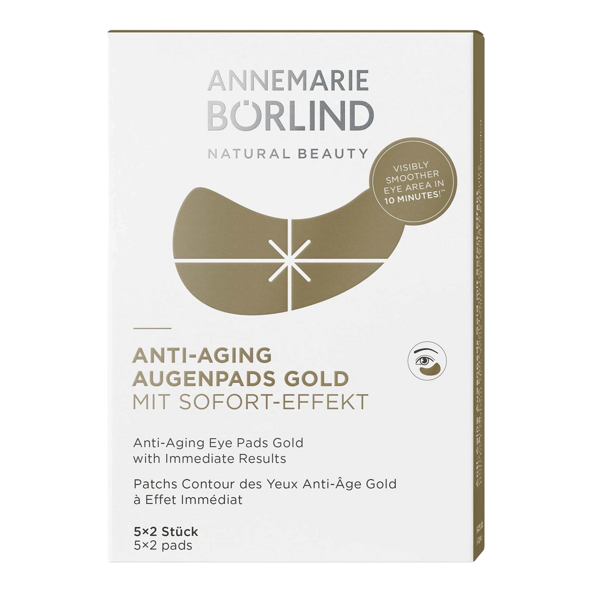 ANTI-AGING EYE PADS GOLD with Immediate Results